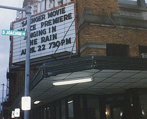 Marquee & program sign