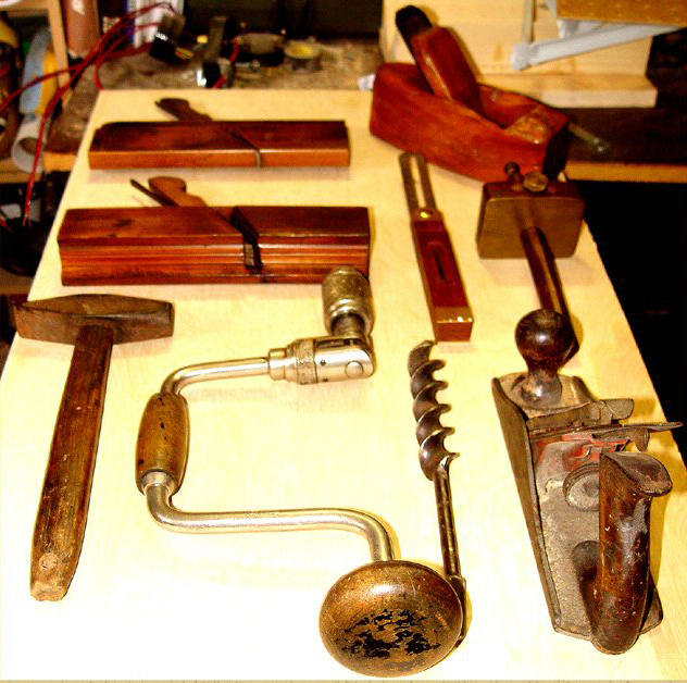 The Museum Of Yesterday collection of antique tools